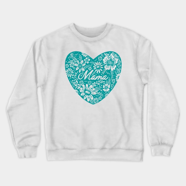 Mama Crewneck Sweatshirt by Keever Art